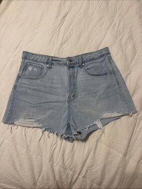 wild fable Light Wash Distressed Denim Cutoff Shorts
